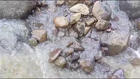 River water flowing Stock Footage 220607202