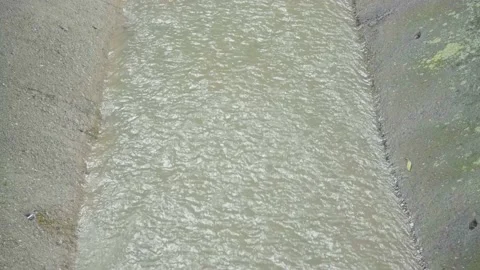 River like Water Pipeline Stock Footage 150876766