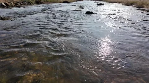 River Water - Reflection Stock-Footage 263354501