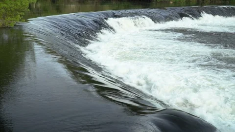 River waterfall Stock Footage 107902221