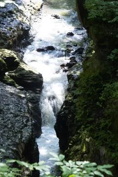 River Waterfall Gorge Stock Photos