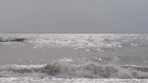 River waves 4k Stock Footage 122164260