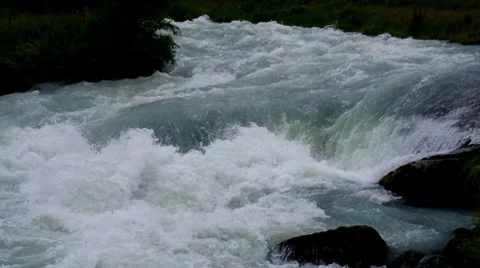 River (White Water) Stock Footage 8640840