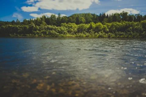 River "White Yus" Stock Photos
