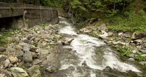 River wide steady shot Stock Footage 241807997