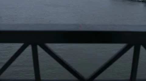 River in Winter Stock Footage 21924640