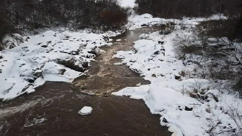 River on winter Stock-Footage 100742482