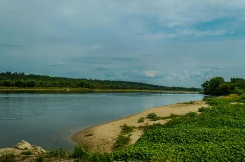 River Wisła Stock Photos