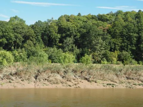 River Wye in Tintern Stock Photos