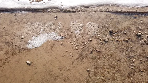 River in Xining Stock Footage 124942600