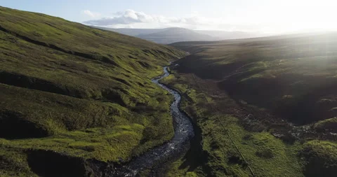 River in Yorkshire Dales Stock Footage 143304575