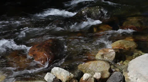 River, Yosemite Park 스톡 동영상 24791750