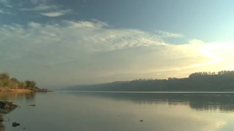 Riverbank timelaps Stock Footage 21759288