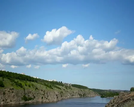 Riverbed timelapse Stock Footage 11308582