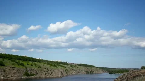 Riverbed timelapse Stock Footage 11308604