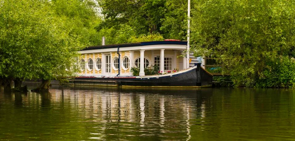 Riverboat on the Thames Stock Photos