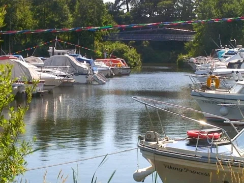 Riverboats Stock Footage 490250