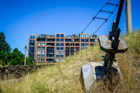 Riverfront Park Foto stock