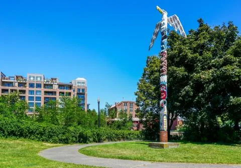 Riverfront Park Stock Photos