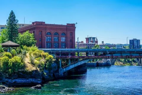 Riverfront Park Stock Photos