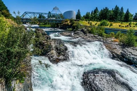 Riverfront Park Stock Photos