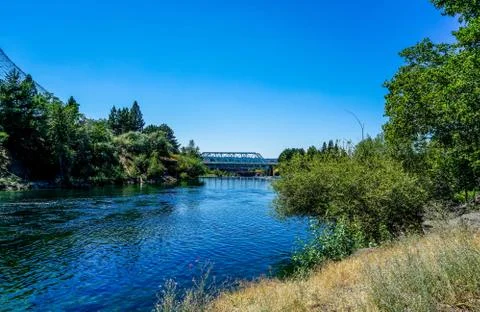 Riverfront Park Stock Photos