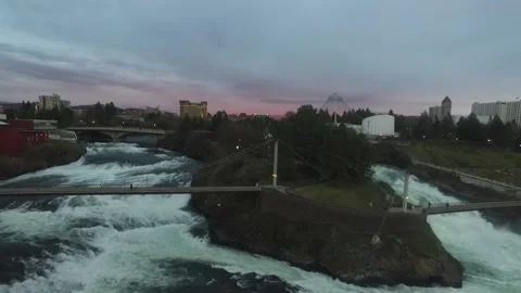 Riverfront Park Spokane Washington Stock Footage 160873154