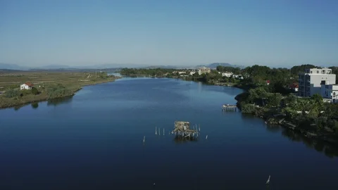 RiverHouse Stock Footage 128860172