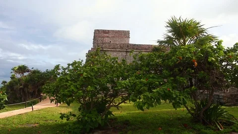 Riverian Maya Tulum Stock Footage 95642669