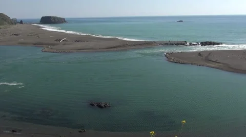 Rivers End Stock Footage 51023784