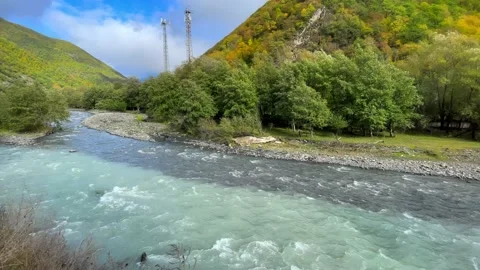 Rivers in mountains Stock Footage 224849725