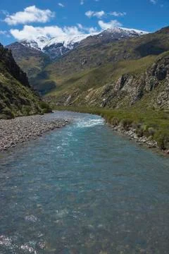 Rivers of northern Patagonia Stock Photos