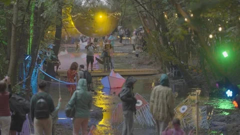The Rivers of Sofia Festival Stock Footage 284460238