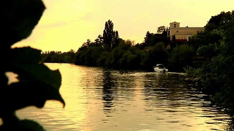 Riverside Aschaffenburg Video stock 103816800