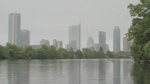 Riverside city Stock Footage 752620