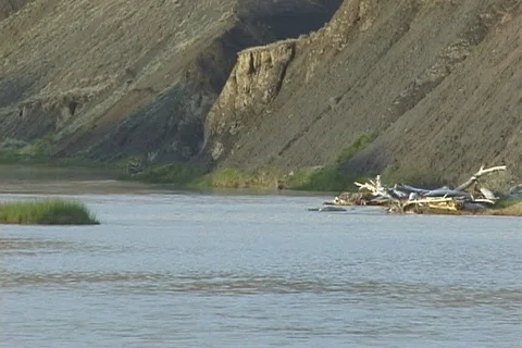 Riverside Cliffs in Montana Stock Footage 93365229