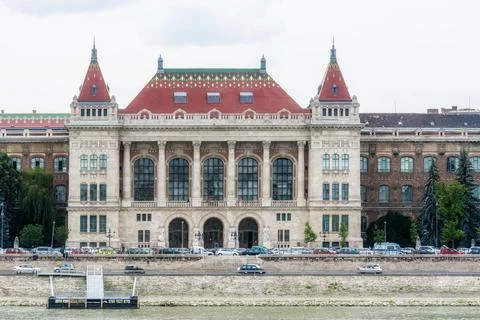 Riverside of the Danube. Stock Photos