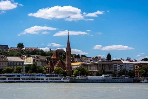 Riverside of the Danube. Stock-Fotos