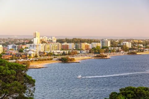 Riverside Drive - Perth Stock Photos