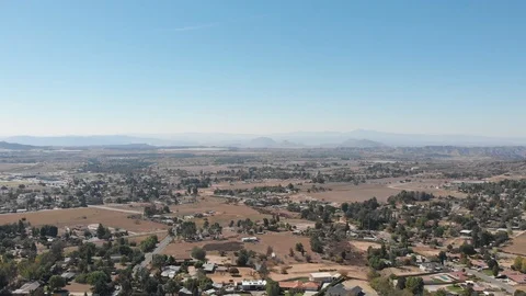Riverside Drone Skyline Stock Footage 105487909