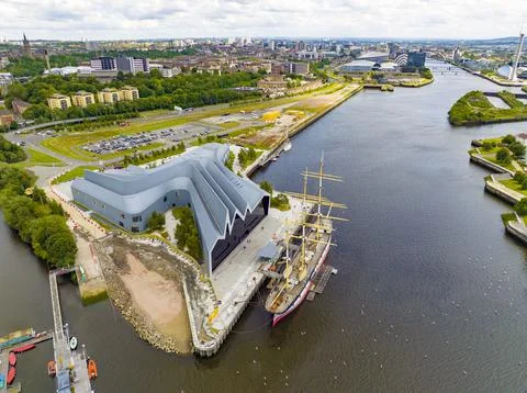 Riverside Museum Glasgow Stock Photos