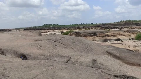 Riverside natural scenery Stock Footage 155680558