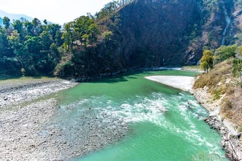 Riverside in northeast Stock Photos