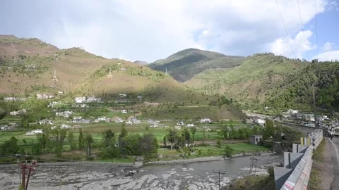 Riverside road Stock Footage 270208921