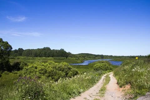 Riverside Tranquility Stock Photos