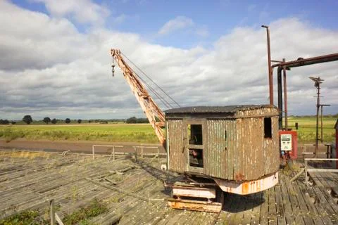 Riverside wharfe Stock Photos