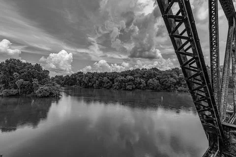 Riverview From Bridge Stock Photos
