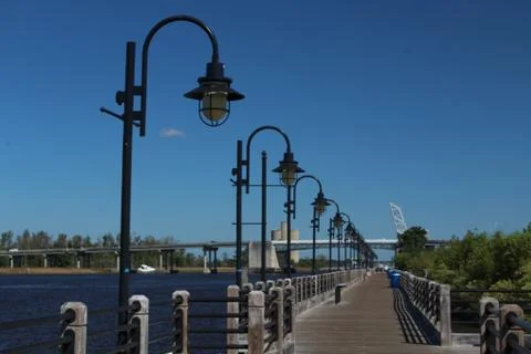 Riverwalk Stock Photos