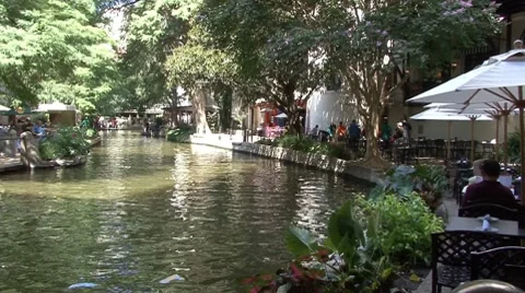RIVERWALK San Antonio #2 - HD Stock Footage 7756022