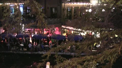 Riverwalk San Antonio Stock Footage 10566428